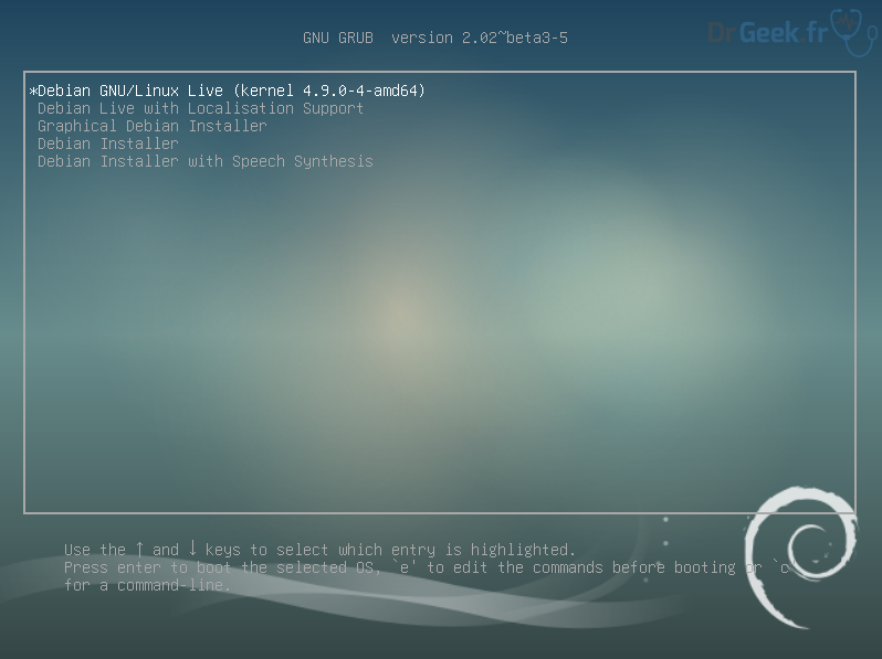 Etape 1a Installation Boot EFI & ZFS on Debian (chez soi) DrGeek.fr